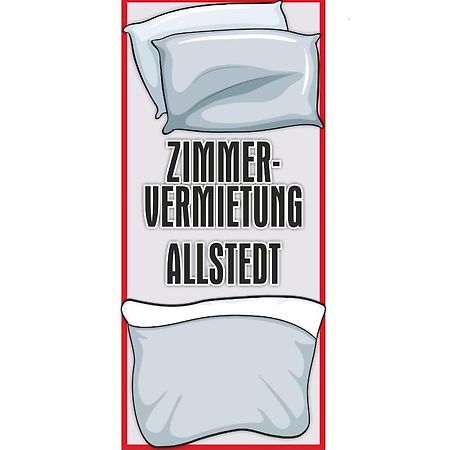 Zimmervermietung Allstedt Exterior foto